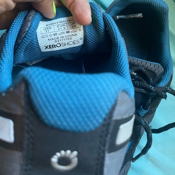 Mesa trail dark gray sapphire barefoot xero shoes - Picture 4 of 11